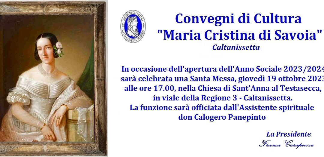 Convegno di Caltanissetta – Santa Messa di apertura dell’Anno sociale